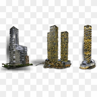 How To Choose The Scale Of Architectural Models - Tower Block, HD Png Download