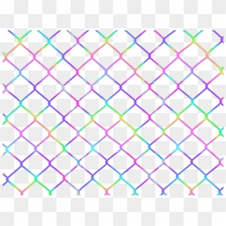 #fence #chainlink #rainbow #freetoedit #freetoedit - Rossio, HD Png Download