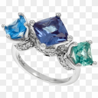 Belle Étoile Destiny Blue Ring 01 01 13 1 - Engagement Ring, HD Png Download