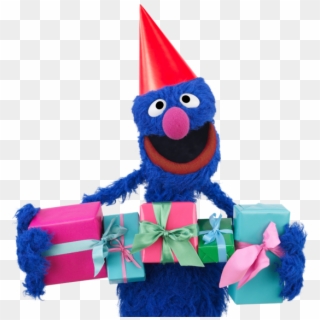 Party Time - Sesame Street Happy Birthday Grover, HD Png Download