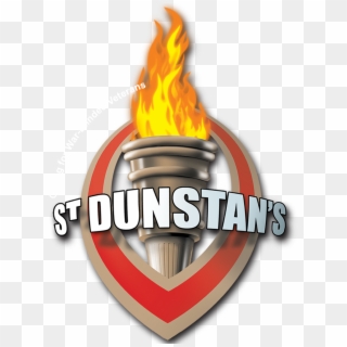 The Saint Dunstan's Logo Represents The Light In The - Flame, HD Png Download