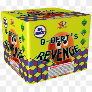 24 Shot Qbert's Revenge - Box, HD Png Download