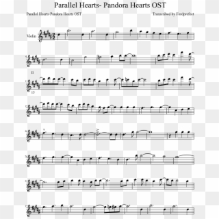 Pandora Hearts Opening Theme - Lannister Always Pays His Debts Sheet Music, HD Png Download