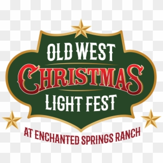 Copyright 2019 Old West Christmas Light Fest All Rights - Baseball League, HD Png Download
