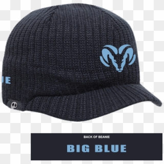 Big Blue Knit Beanie With Visor - Dodge Ram, HD Png Download