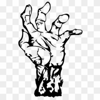 Free Png Download Zombie Hand Png Images Background - Zombie Hand Silhouette Png, Transparent Png
