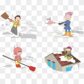 This Free Icons Png Design Of Shovelling Snow, Transparent Png