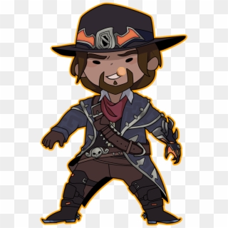 Finished Up My Boi Mccree Now Available In My Etsy - Van Helsing Mccree Art, HD Png Download