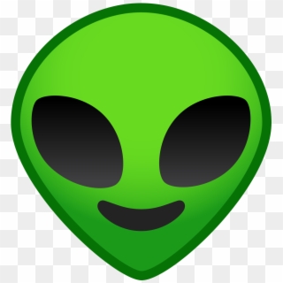 Alien Png - Green Alien Emoji Png, Transparent Png