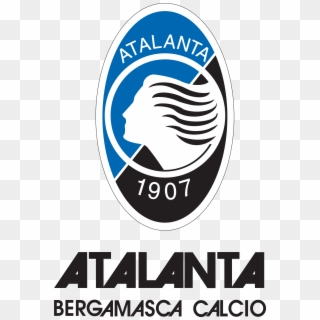 Logo Atalanta Con Scritta Smmdayit - Atalanta, HD Png Download
