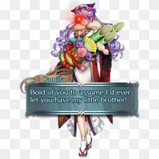 I'd Ever Let You Have My Little Brother With The Red - Fire Emblem Heroes New Years Banner, HD Png Download