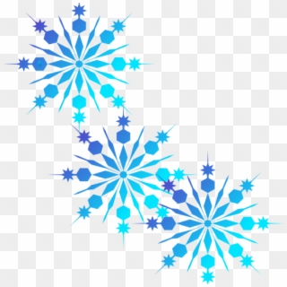 Snowflakes Picture Black And - Transparent Background Snowflake Clipart, HD Png Download