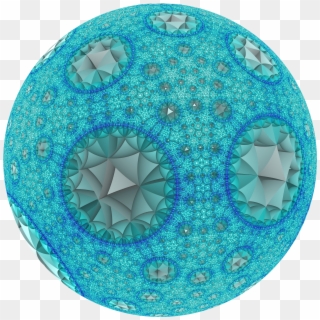 Hyperbolic Honeycomb 5 3 8 Poincare - Circle, HD Png Download