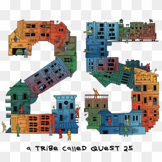 25 Years Of A Tribe Called Quest - Floor Plan, HD Png Download
