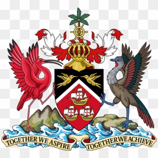 Coat Of Arms - National Emblem Of Trinidad And Tobago, HD Png Download