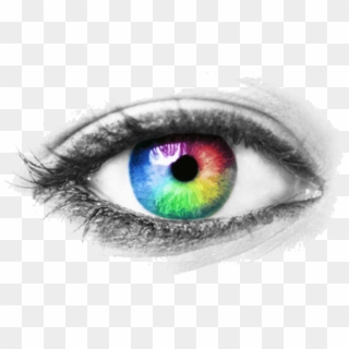 Free Png Download Eye Colours Png Images Background - Colorful Eye, Transparent Png