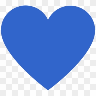 Open - Blue Heart Clipart, HD Png Download