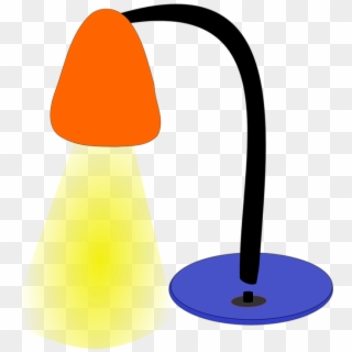 Desktop Lamp Clip Art - Desk Lamp Clip Art, HD Png Download