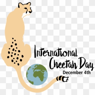 Intl Cheetah Day Logo Final Colorcmyk Nobol Ol - Happy International Cheetah Day, HD Png Download