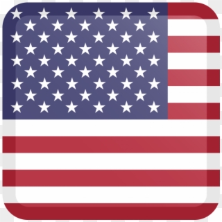 The United States Flag - Border Between France And Spain, HD Png Download