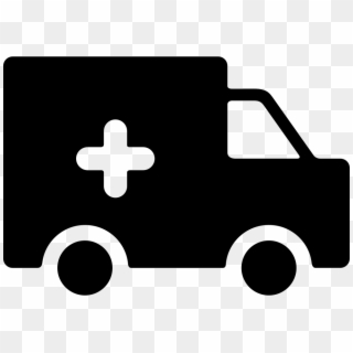 Ambulance Silhouette At Getdrawings - Emergency Room Icon, HD Png Download