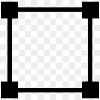 Square Border Curve Dot Object Area Comments - Icon, HD Png Download