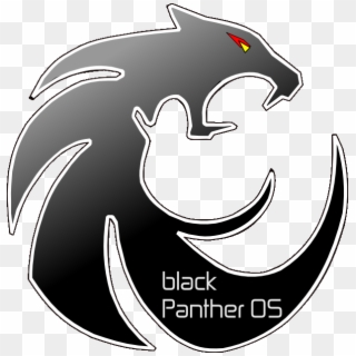Blackpanther Os Logo - Black Panther Animal Logo, HD Png Download