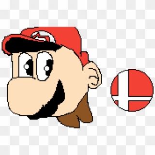 Super Smash Mario - Cartoon, HD Png Download