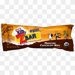 Clif Kid Zbar Monster Chocolate Mint - Clif Kid Z Bar, HD Png Download