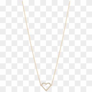 Iconic Necklace Open Heart - Necklace That Says Grace, HD Png Download