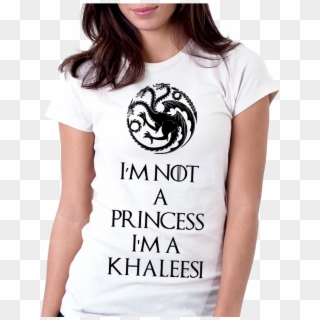 Camiseta Game Of Thrones Daenerys Targaryen Khaleesi - T Shirt, HD Png Download