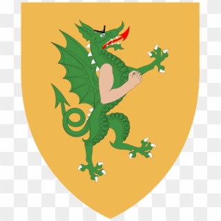 Fictional - Welsh Coat Of Arms, HD Png Download