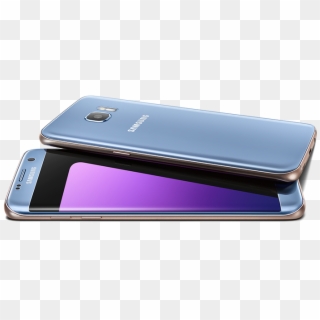 Inspired By Nature, Galaxy S7 Edge Now Available In - Samsung Galaxy S7 Edge 32 Gb Blue, HD Png Download