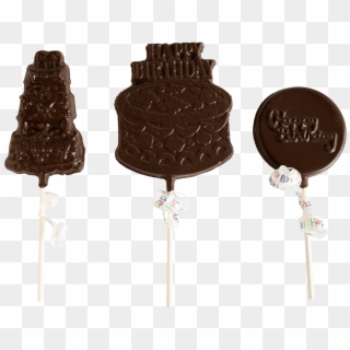 Birthday & Wedding Cake Lollipops - Chocolate, HD Png Download