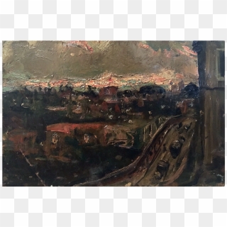 Italian Impressionist Painting - Viaduct, HD Png Download