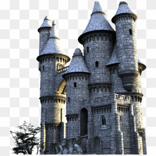 Scroll Down - Castle, HD Png Download