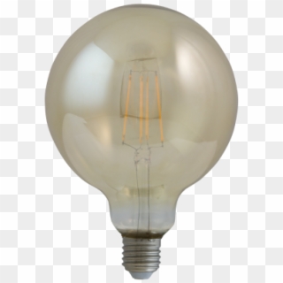 Prilux Fisense Gold - Incandescent Light Bulb, HD Png Download