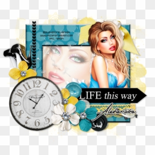 Beautiful Life - Wall Clock, HD Png Download