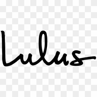 Lulus Logo Png - Lulus Fashion Lounge Logo, Transparent Png
