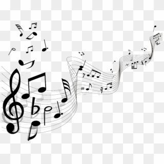 Music Notes - Music Notes Design Png, Transparent Png