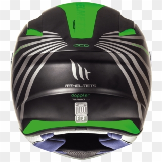 Helmet Mt Targo Doppler Green Fluor - Motorcycle, HD Png Download