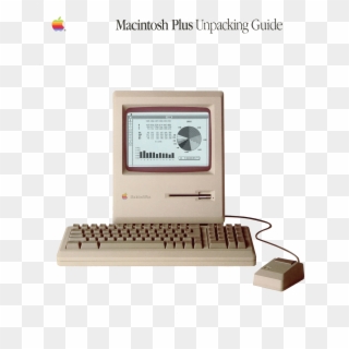 Apple Macintosh Plus - Computer Keyboard, HD Png Download