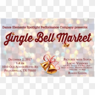 Dance Elements Jingle Bell Market - Christmas Icons, HD Png Download