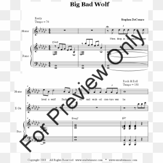 Click To Expand The Big Bad Wolf Thumbnail - Ad Maiorem Dei Gloriam Noty, HD Png Download