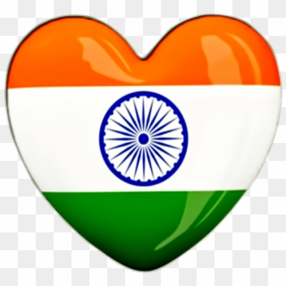 India Flag Png Transparent Images - Indian Flag Love Png, Png Download
