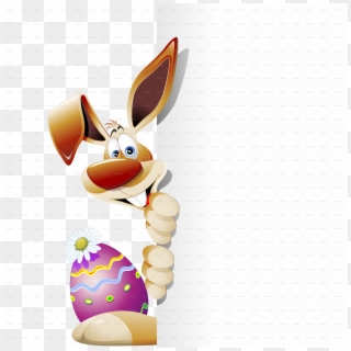 Real Easter Bunny Png Banner Free Stock - Cartoon Easter Bunny Png, Transparent Png