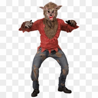 Adult Halloween Big Bad Wolf Costume - Costume Big Bad Wolf, HD Png Download