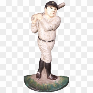 Babe Ruth, Iron Doors, Door Stop, New York Yankees, - Figurine, HD Png Download