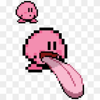 Lickitung Kirby - Candy Corn Pixel Art, HD Png Download