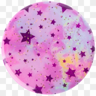 Glitter Starry Dreams Lavender - Circle Of Stars Icon, HD Png Download